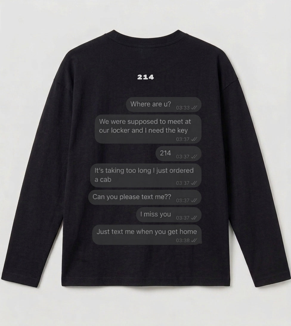 0104214 TEXT ME WHEN YOUR'E HOME